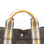 Hermes Ginza Limited Fourre Tout MM Canvas Tote Gray — view 2