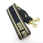 Dior Oblique Jacquard Saddle Bag Mini Canvas Leather — view 8