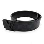 Louis Vuitton Ceinture LV Initial Belt Damier Graphite Black