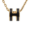 Hermes Mini Pop Necklace Brass