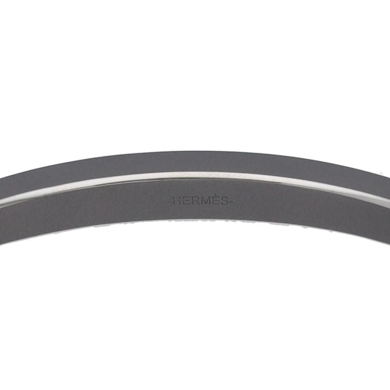 Hermes Fair Cheval Bangle Titanium Bracelet — view 3