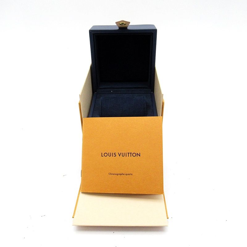 Louis Vuitton Tambour Outdoor Chronograph GMT Watch 44 Box SS Rubber Time — view 6