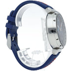 Louis Vuitton Tambour Outdoor Chronograph GMT Watch 44 Box SS Rubber Time — view 4