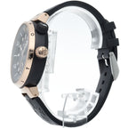 Louis Vuitton Tambour Street Diver Black Blaze Watch Box 18k Pink Gold SS Rubber — view 3