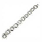 Hermes Vintage Frontier Bracelet Bangle Silver — view 4