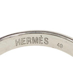 Hermes Heart Knock Ring 925 750 Silver Gold — view 5