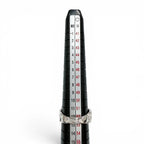 Hermes Vintage Book le Cellier Ring 925 Silver — view 8