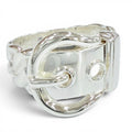Hermes Vintage Book le Cellier Ring 925 Silver