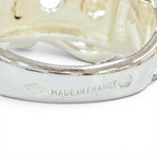 Hermes Vintage Book le Cellier Ring 925 Silver — view 6