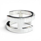 Hermes Symbol Ring Silver 48 Large Recommended — view 4