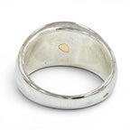 Hermes Vintage 925 750 Series Ring Silver Gold — view 4