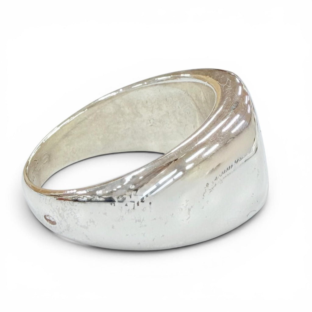 Hermes Vintage 925 750 Series Ring Silver Gold — view 5