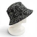 Dior Teddy-d Bob Hat Macro Cannage Bucket Hat Black 59 — view 4