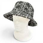 Dior Teddy-d Bob Hat Macro Cannage Bucket Hat Black 59