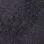 Loewe Mohair Wool Anag Lambskin Patch Fringe Long Scarf Black — view 4