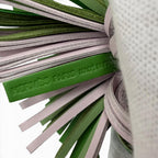 Hermes Carmen Agno Milo Vert Yucca Fizz Mauvepere Tricolor Bag Charm — view 6