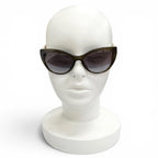 Chanel CC Logo Linen Rope Cat Eye Gradient Lens Sunglasses Khaki Eyewear — view 3