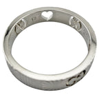 Gucci Icon Heart Ring 18k White Gold — view 5