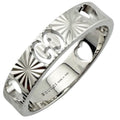 Gucci Icon Heart Ring 18k White Gold