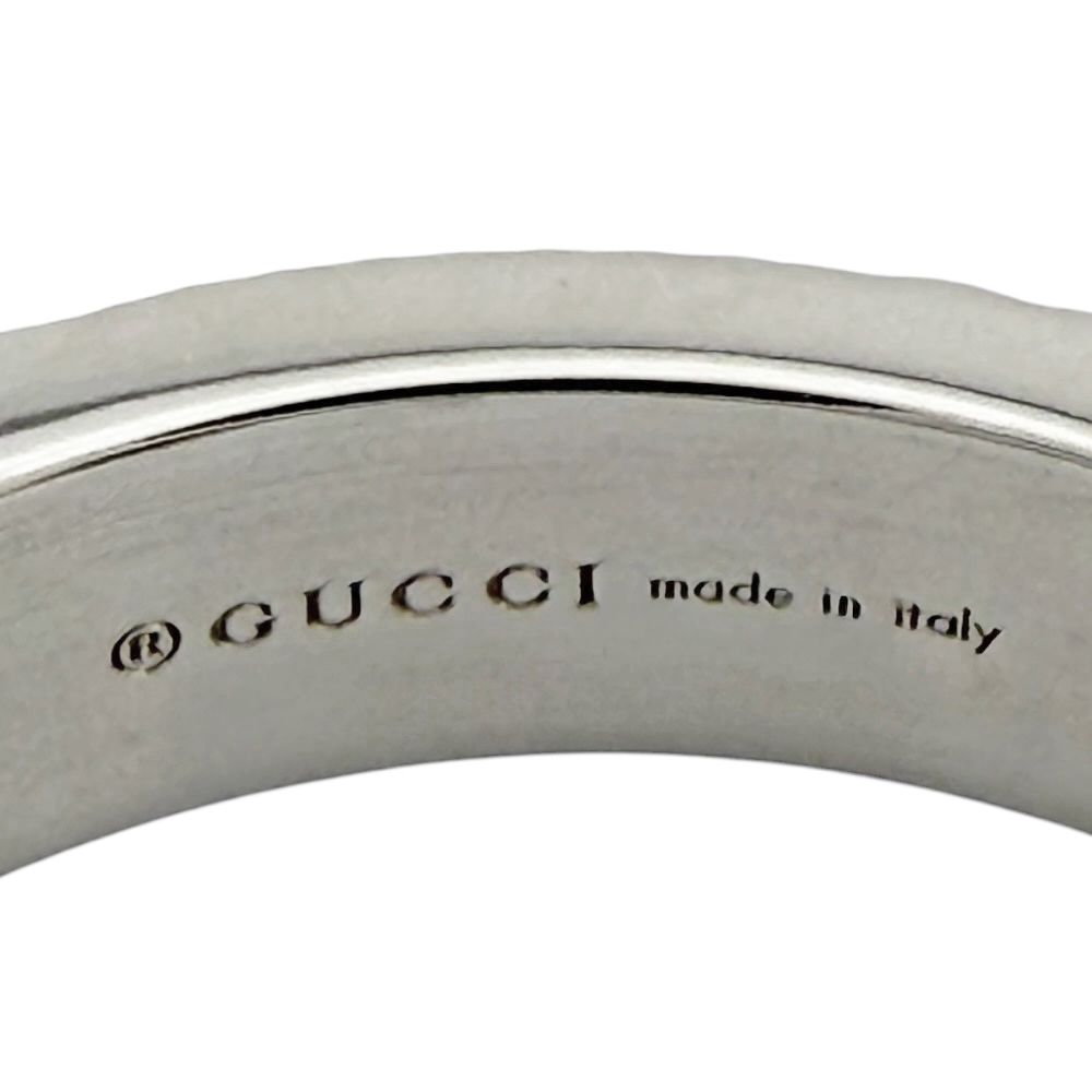 Gucci Icon Heart Ring 18k White Gold — view 7