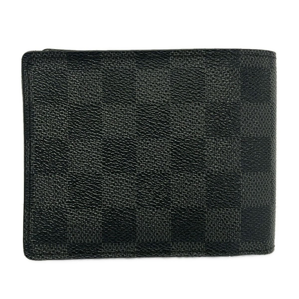 Louis Vuitton Bifold Wallet Damier Graphite Portefeuille Florin Initial — view 2