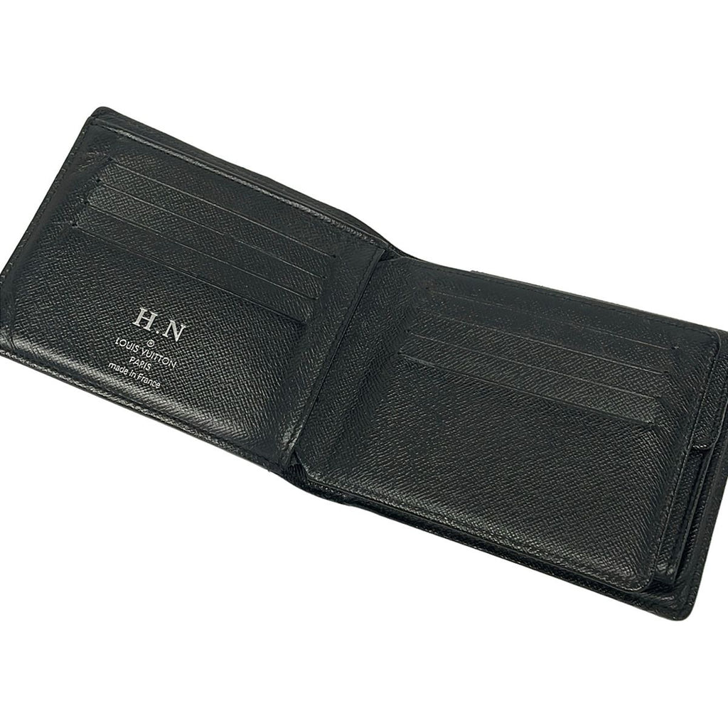 Louis Vuitton Bifold Wallet Damier Graphite Portefeuille Florin Initial — view 4