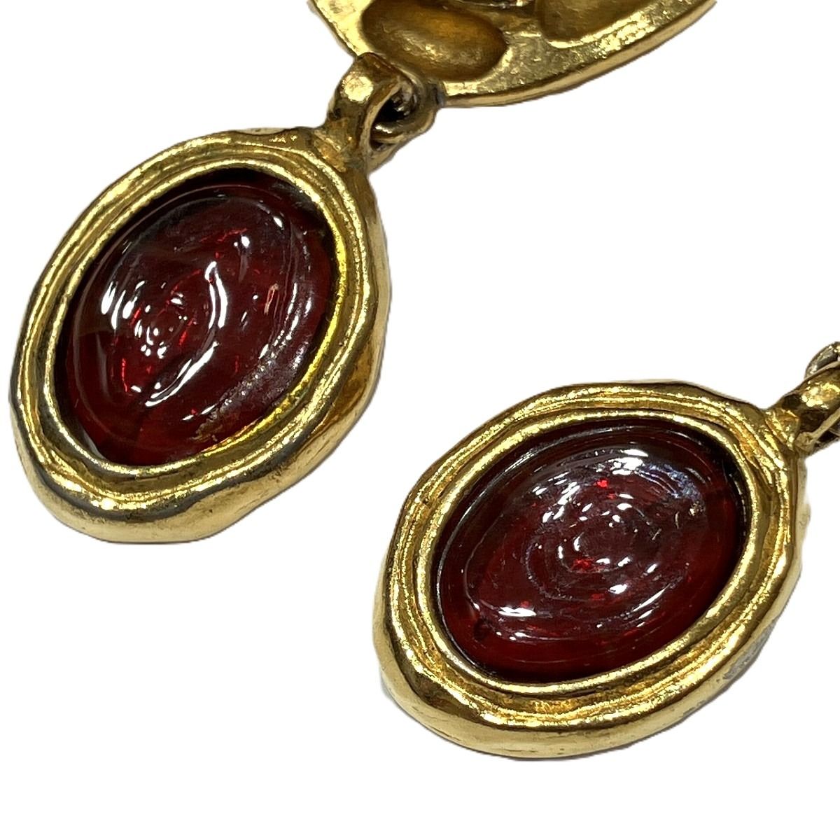 Chanel Mademoiselle Earrings Alloy Gripoix — view 6