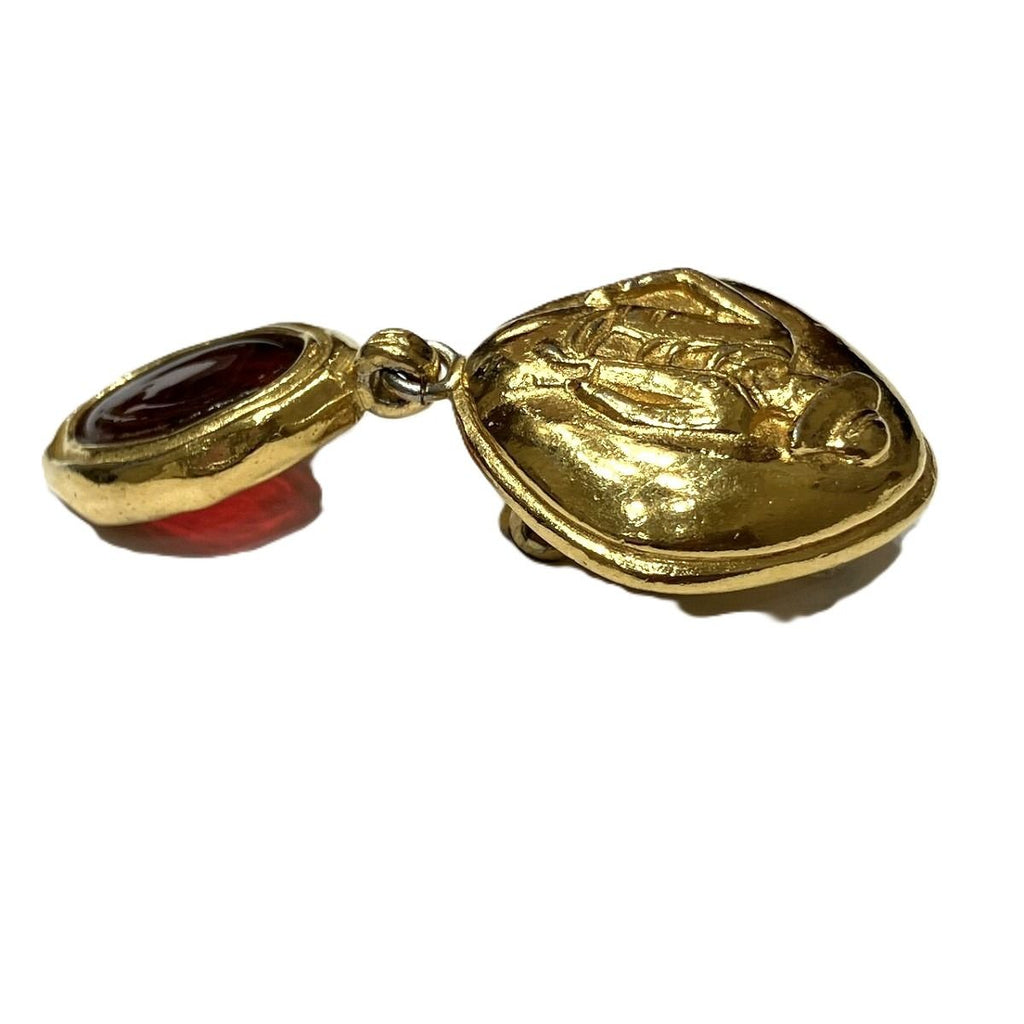 Chanel Mademoiselle Earrings Alloy Gripoix — view 2
