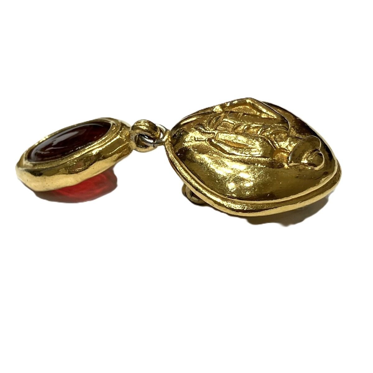 Chanel Mademoiselle Earrings Alloy Gripoix — view 2