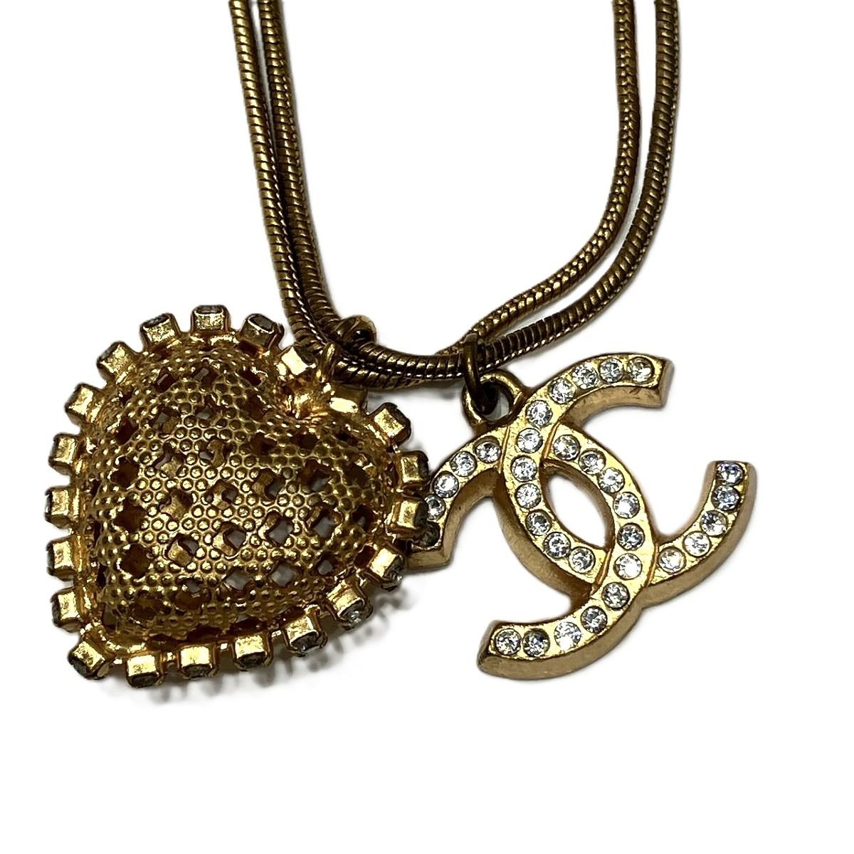 Chanel Bracelet 20 Alloy Rhinestone