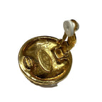 Chanel Earrings Alloy Gold — view 4