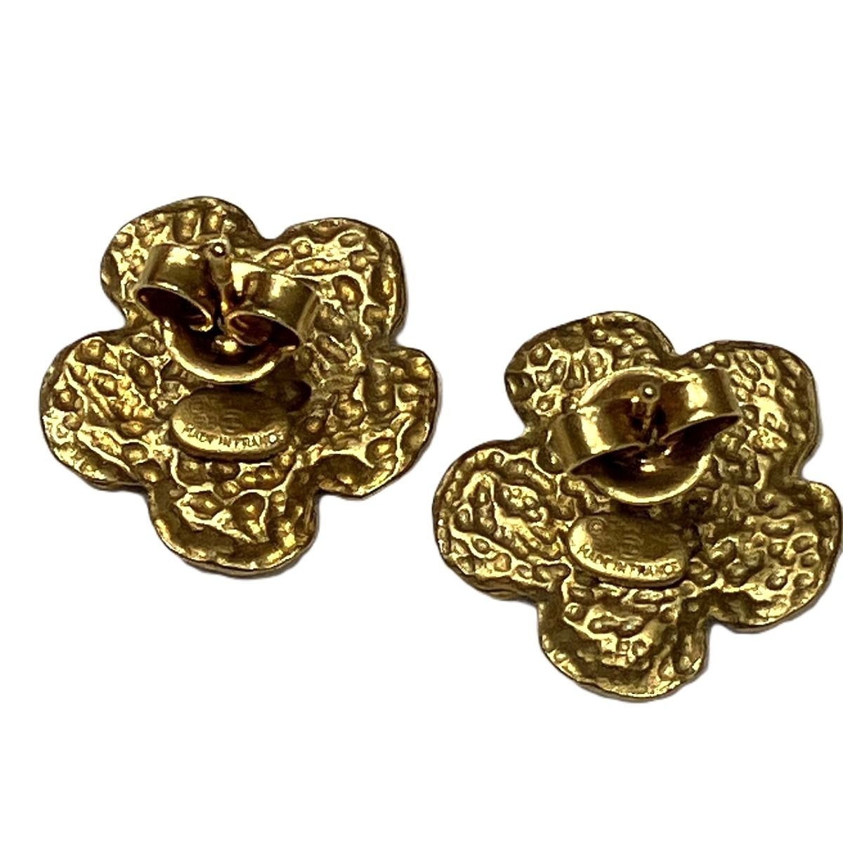 Chanel Earrings Alloy Gold — view 7