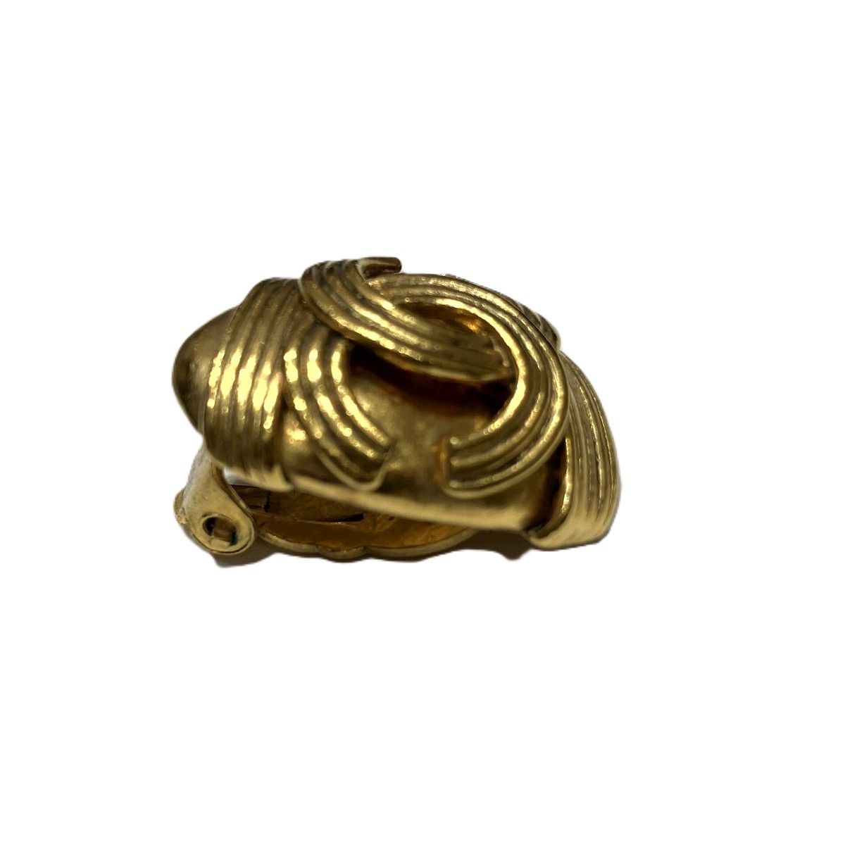 Chanel Earrings Alloy Gold — view 2