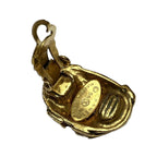 Chanel Earrings Alloy Gold — view 4