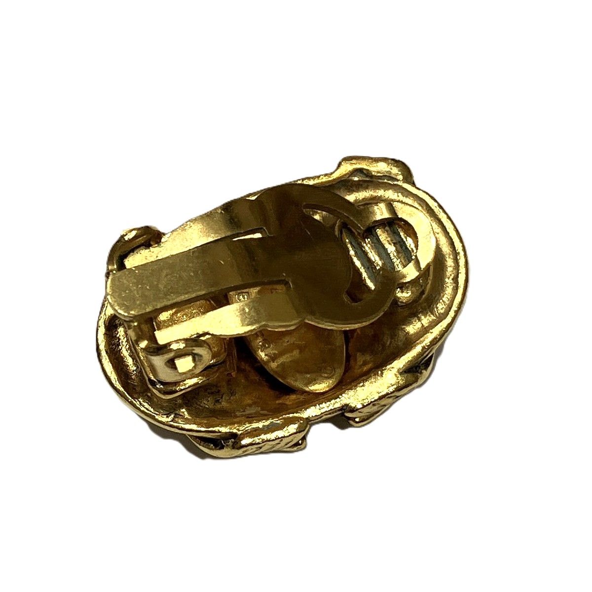 Chanel Earrings Alloy Gold — view 3