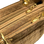 Dior Cannage Handbag Nylon — view 7