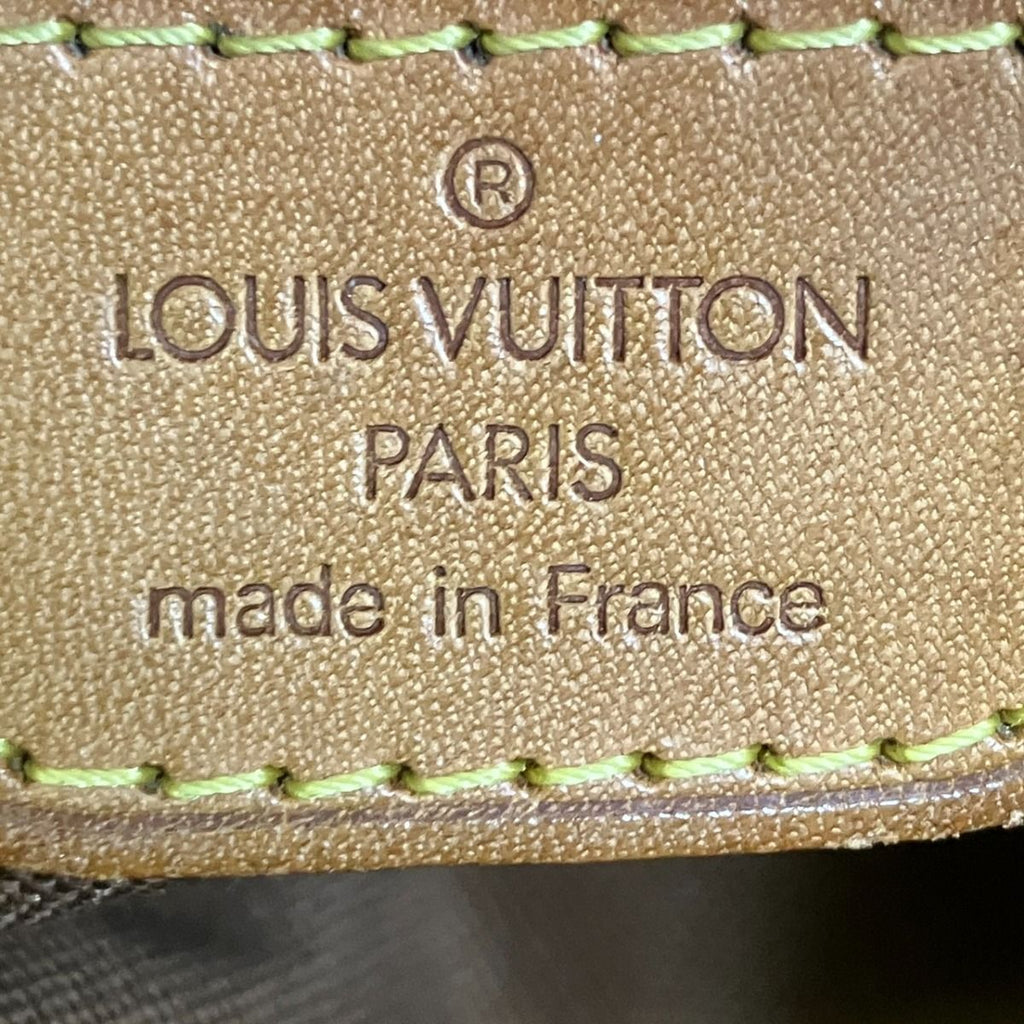 Louis Vuitton PM Monogram Handbag Leather Canvas — view 4