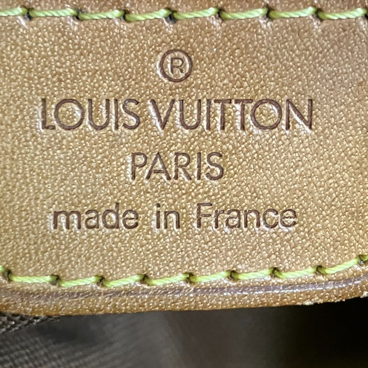 Louis Vuitton PM Monogram Handbag Leather Canvas — view 4