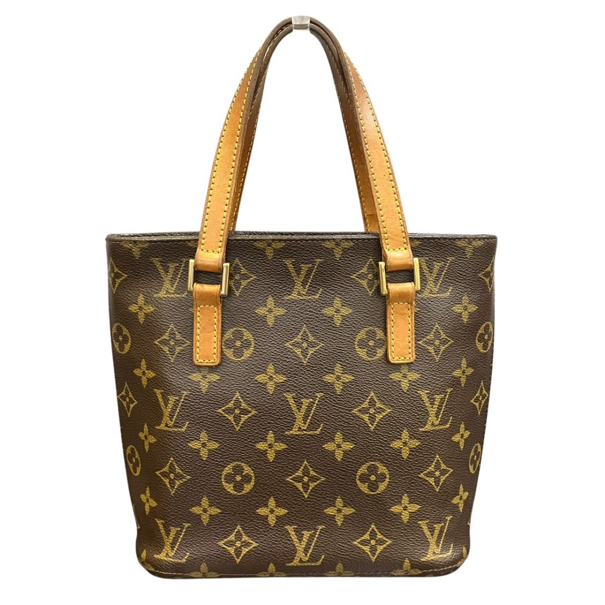 Louis Vuitton PM Monogram Handbag Leather Canvas