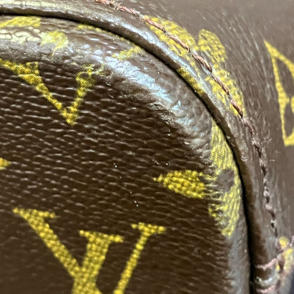 Louis Vuitton PM Monogram Handbag Leather Canvas — view 6