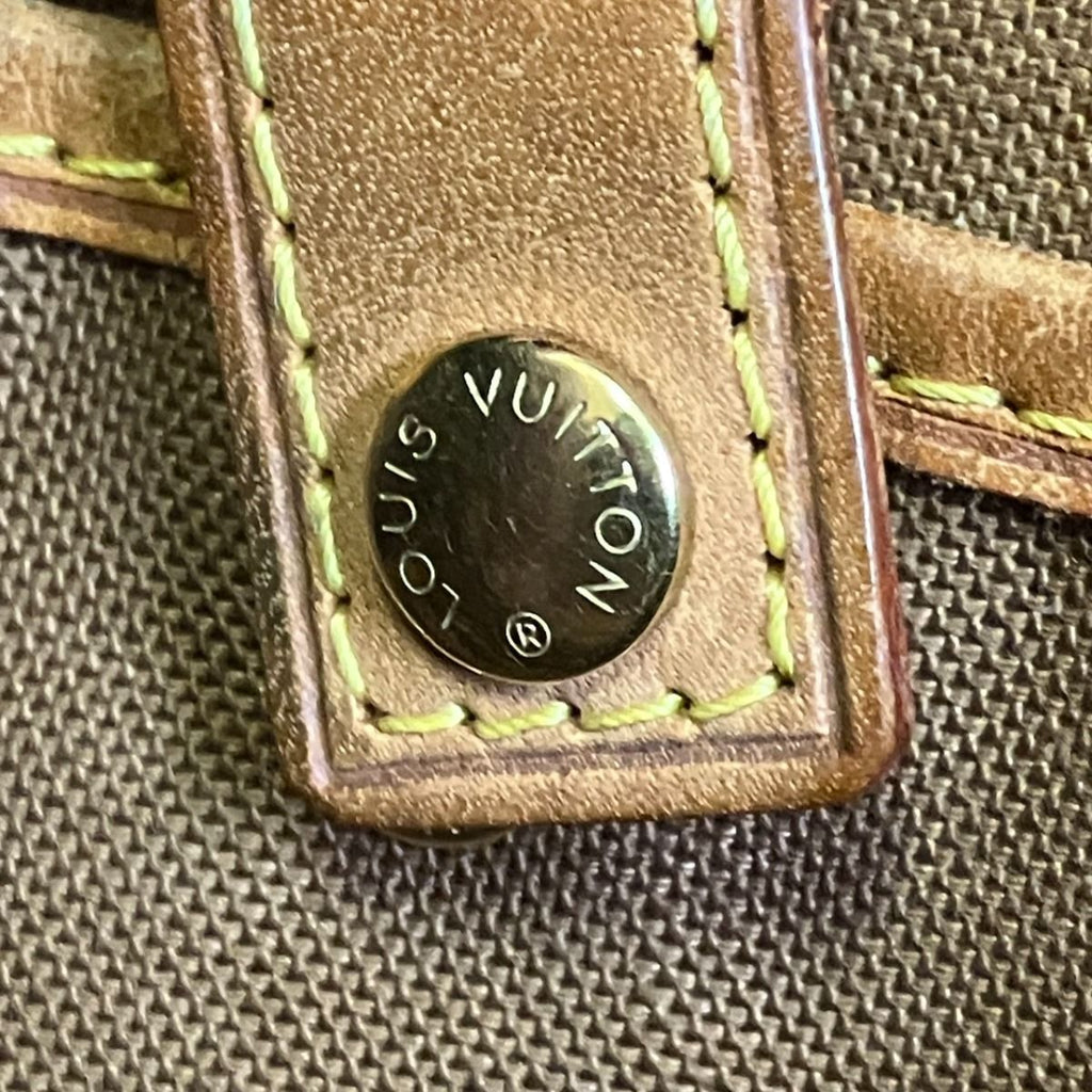 Louis Vuitton PM Monogram Handbag Leather Canvas — view 9