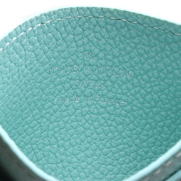 Louis Vuitton Card Holder LV Charm Case Light Blue — view 4