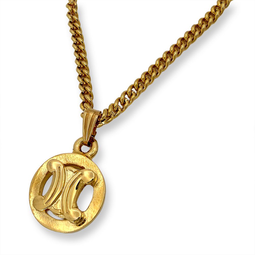 Celine Triomphe Necklace Gold