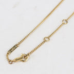Celine Rhinestone Triomphe Necklace Metal — view 5