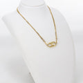 Celine Triomphe Necklace Metal