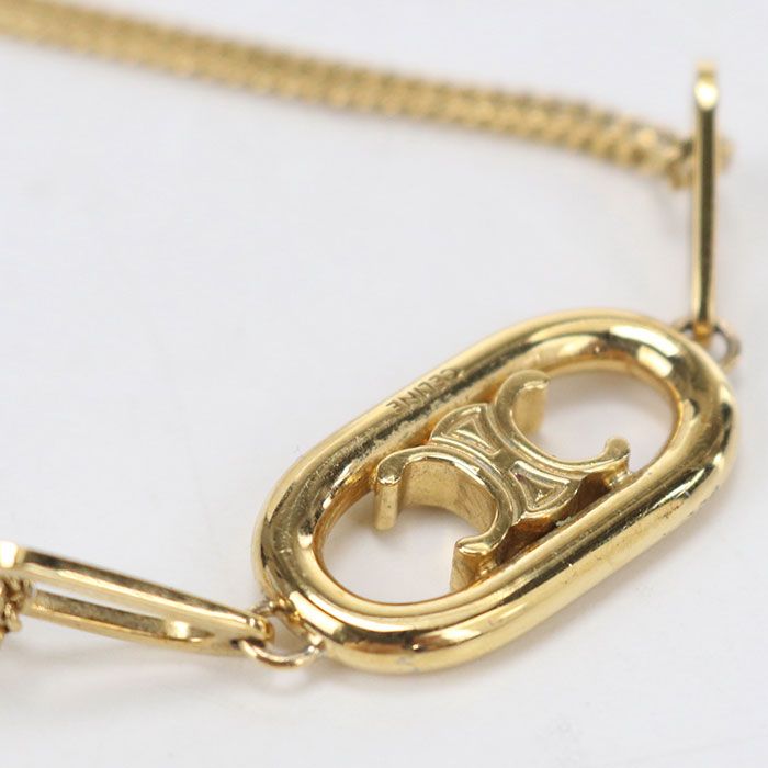 Celine Triomphe Necklace Metal — view 5