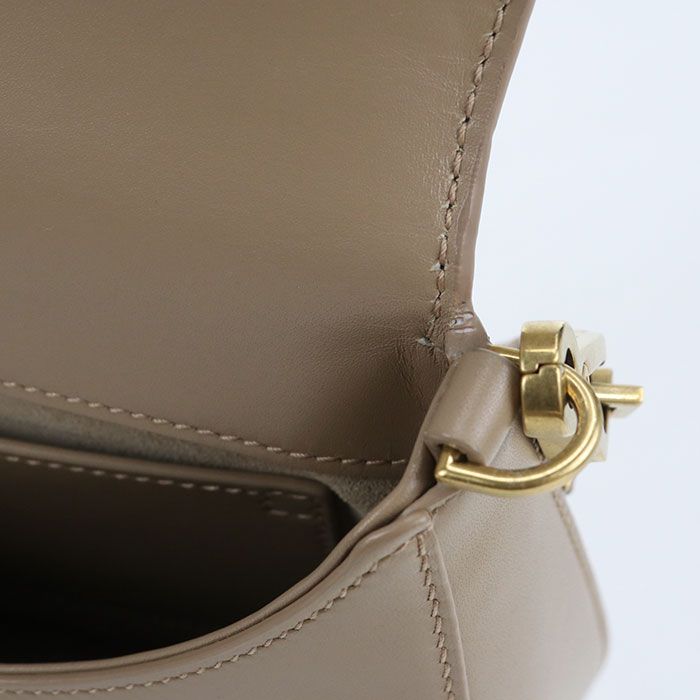 Saint Laurent Mini Volte Top Handle Monogram Shoulder Bag Calfskin — view 5