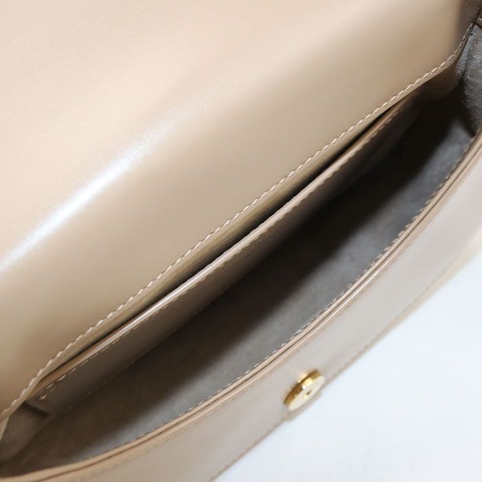Saint Laurent Mini Volte Top Handle Monogram Shoulder Bag Calfskin — view 3