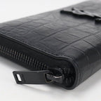 Saint Laurent Full Zip Wallet Zip Around Calfskin — view 5