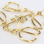 Loewe Anagram Brooch Metal — view 3